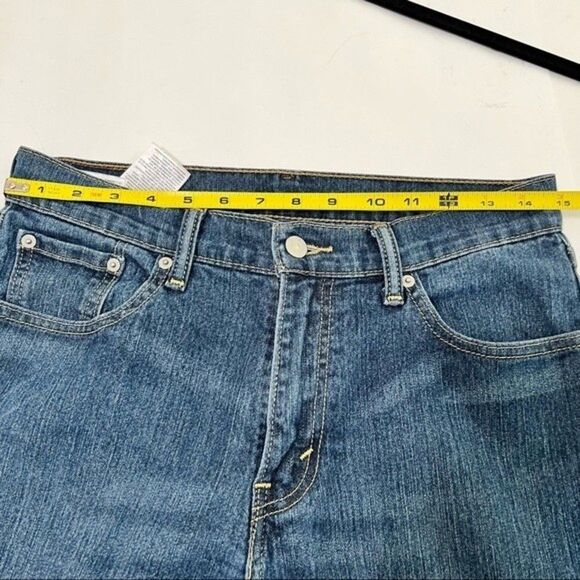 LEVIS 505  Blue Jeans 30 Waist Classic Straight Leg Short Inseam 27.75 - Picture 11 of 15